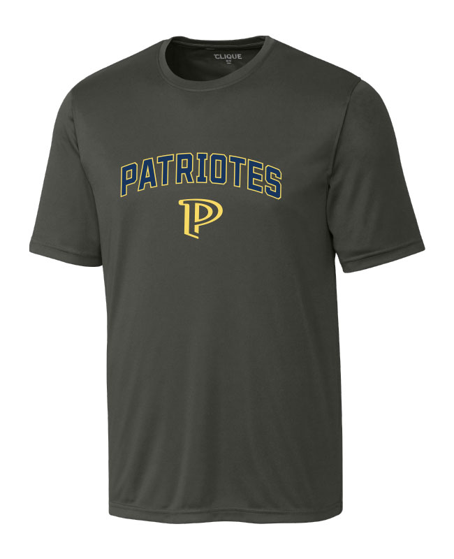 PATRIOTES - MQK00076 t-shirt polyester adulte homme - S14472 (AV)