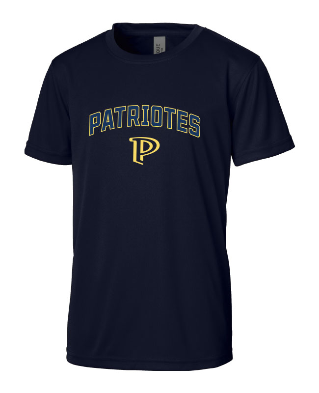 PATRIOTES - YQK00002 t-shirt polyester junior unisexe - S14472 (AV)